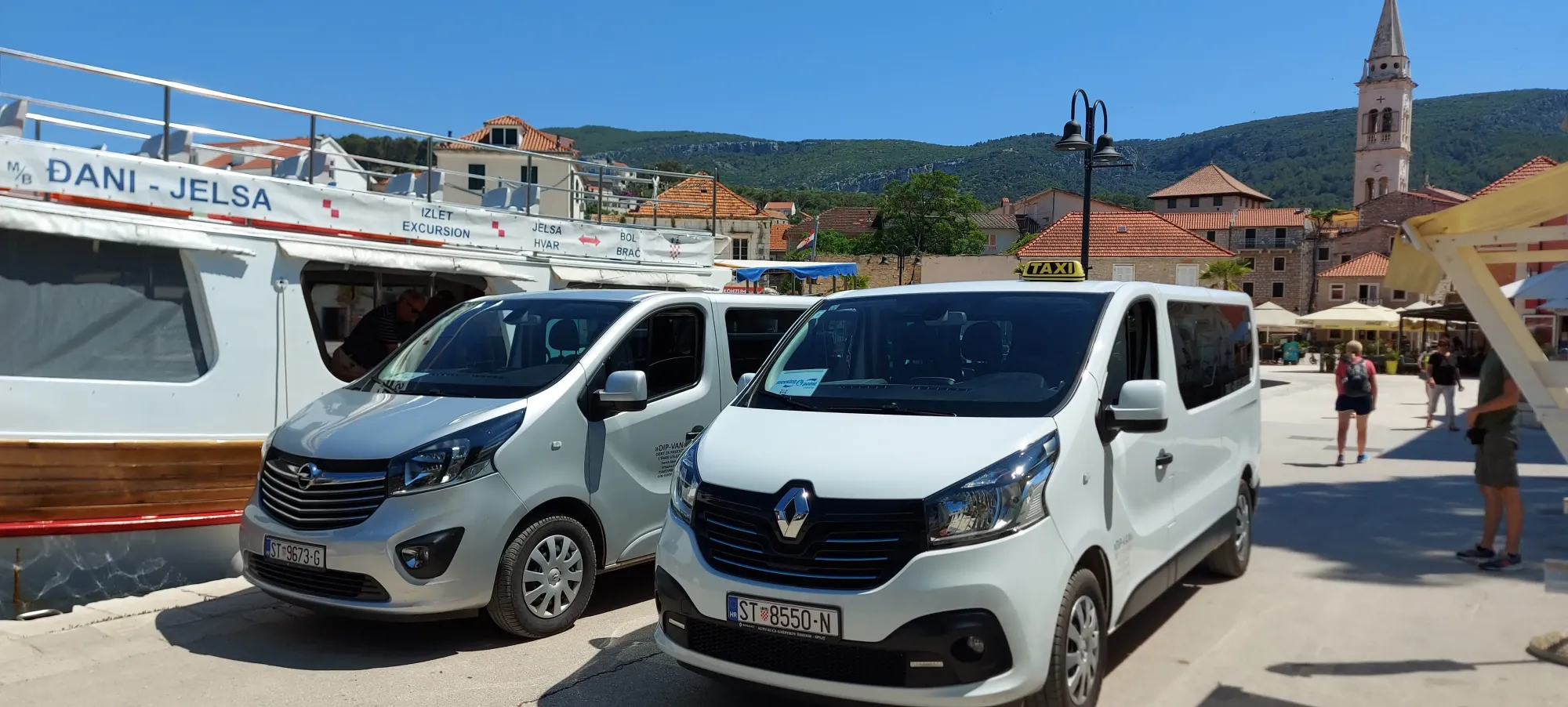 Hvar Town - Jelsa taxi transfer